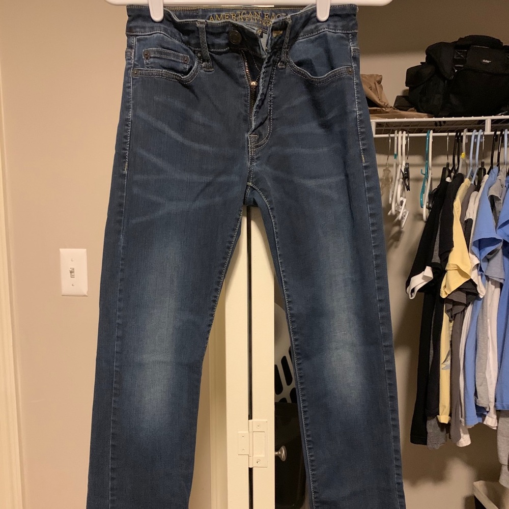 AEO | Slim Straight Jeans